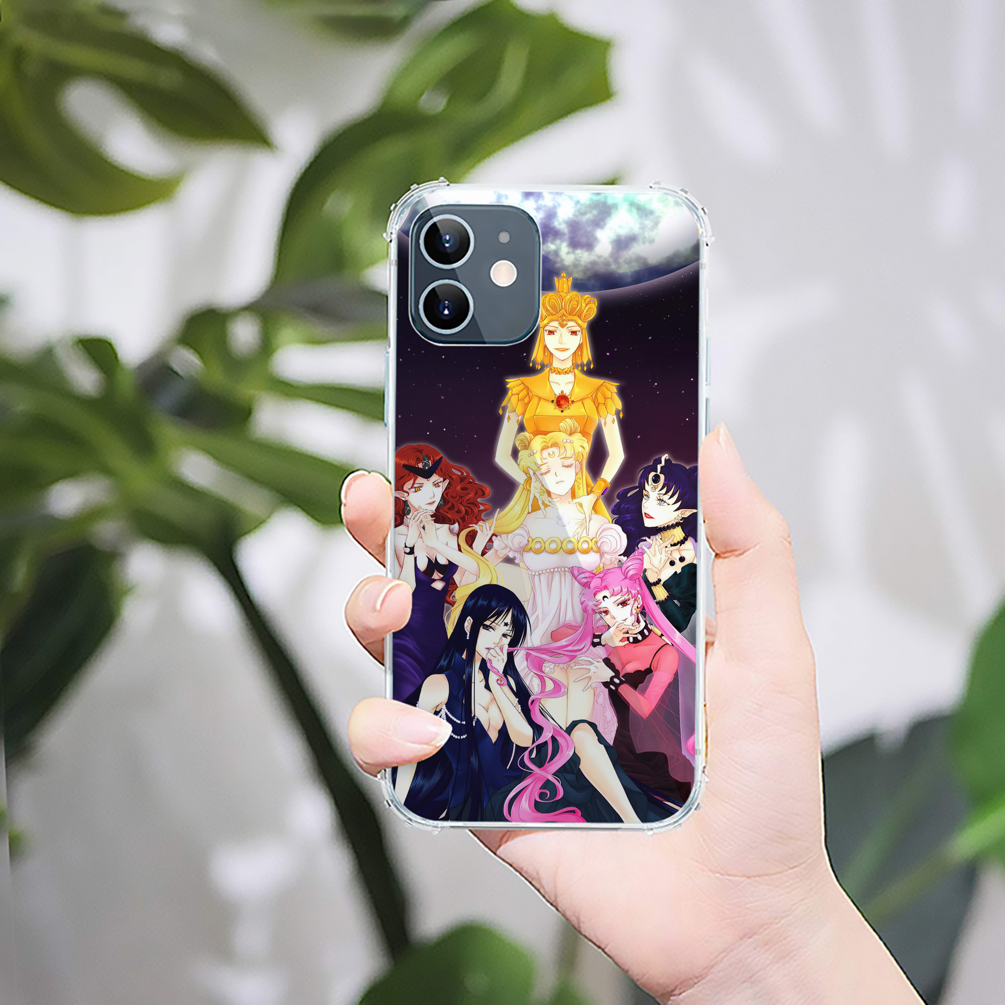 （画像用） 美少女戦士セーラームーン Sailor Moon 【iPhone 12シリーズ対応】透明スマホケース（クリアソフトケース）